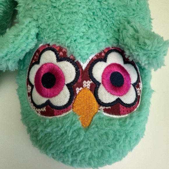 Plush Owl Slipper Shoe - Picture 3 of 6